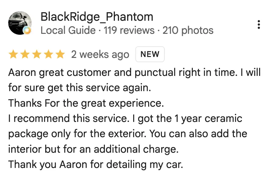 JJ Details review from BlackRidge Phantom